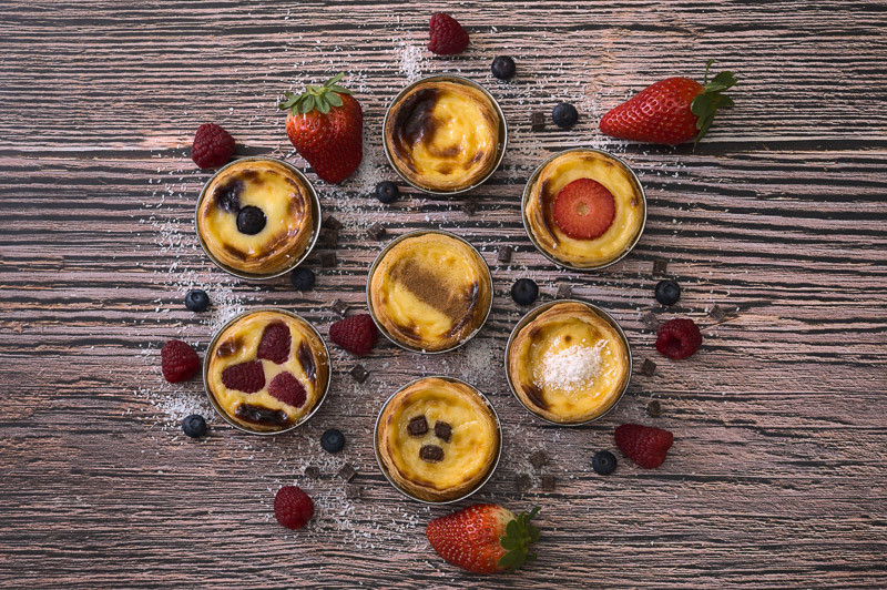 Breakfast menu professional food photography
